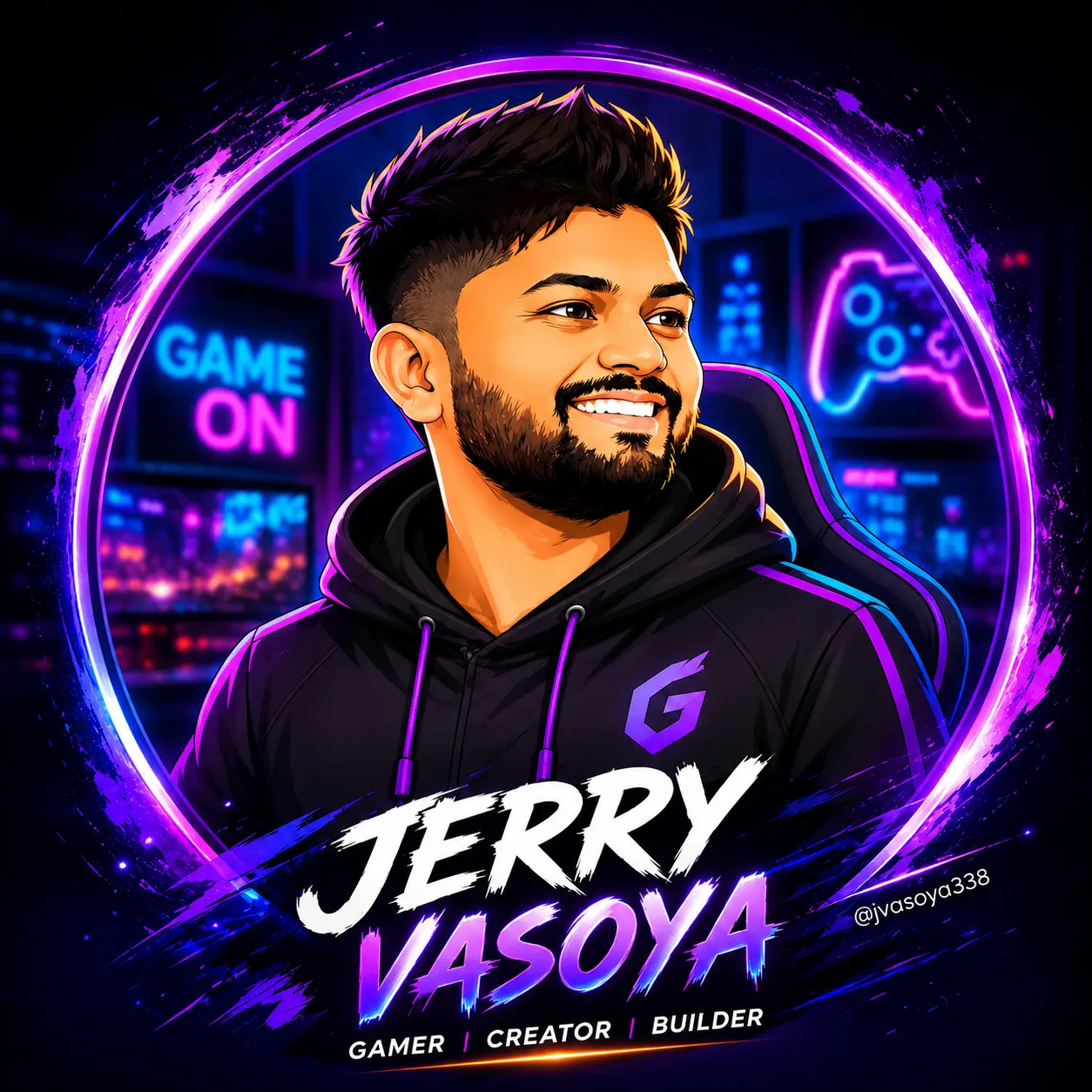 Jerry Vasoya, Founder and Product Creator at Gamozy
