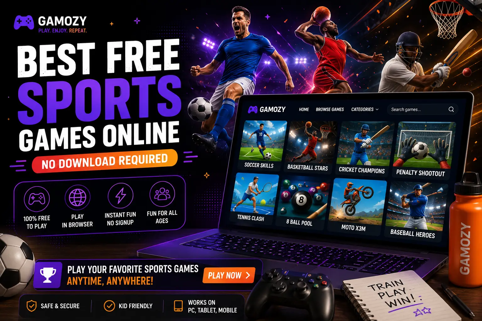Best Free Sports Games Online — No Download Required