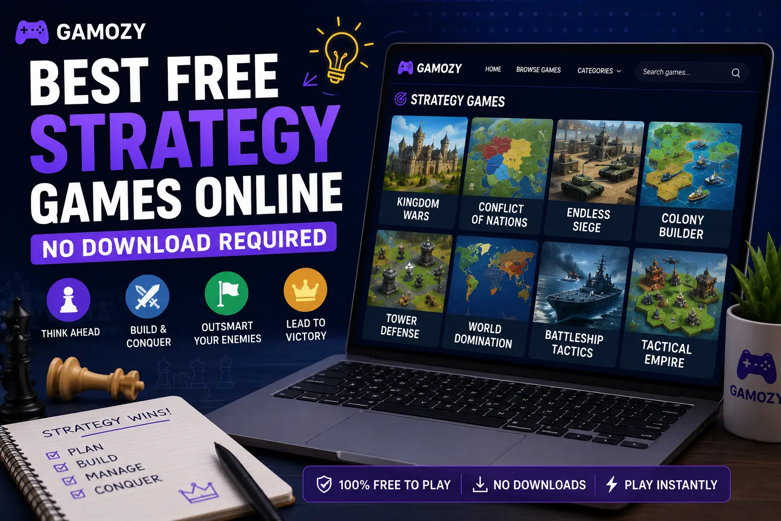 Best Free Strategy Games Online — No Download Required