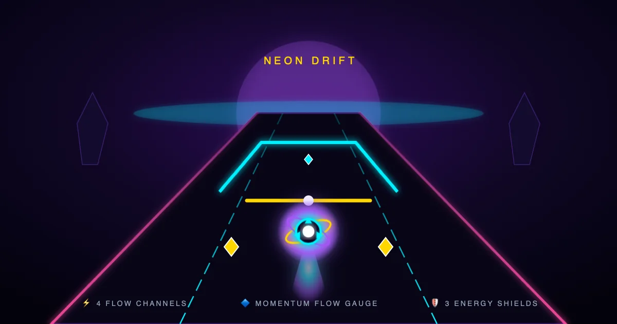 Flux Runner: Neon Drift